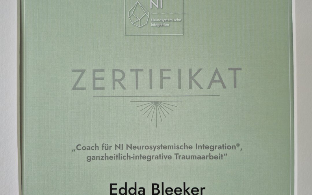 Zertifikat „Coach für NI Neurosystemische Integration“