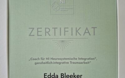 Zertifikat „Coach für NI Neurosystemische Integration“